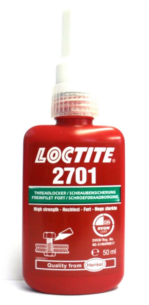 Henkel Loctite 2701 Threadlock Order now from Ellsworth Adhesives Europe