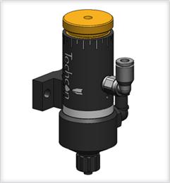 Techcon TS5622VD Diaphragm Valve Vertical Delrin