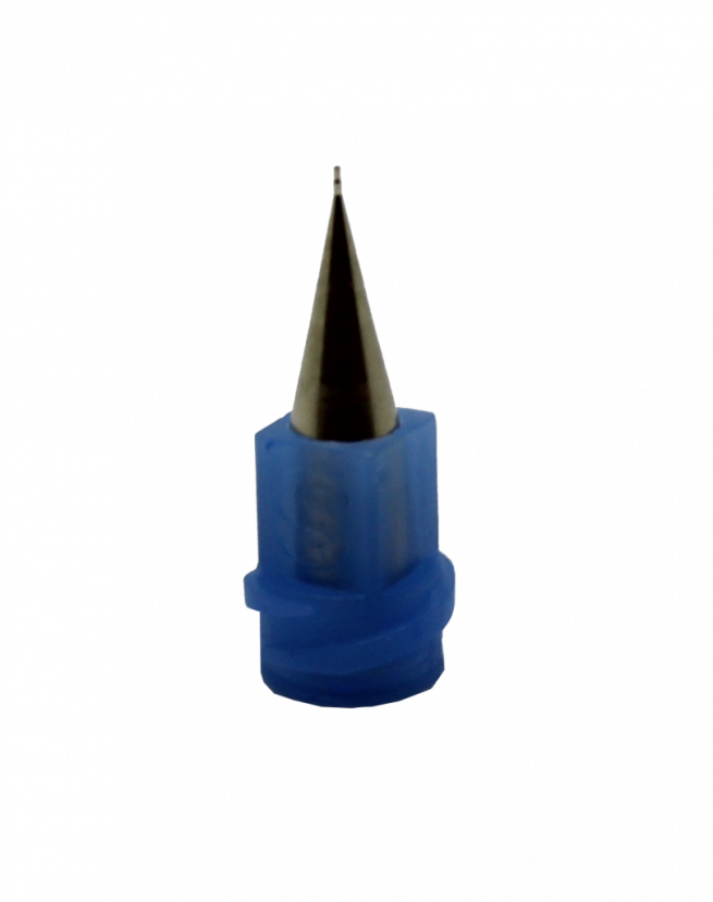 Fisnar 150m Blue Micron-S Micro Bore Nozzle - 5 Pack