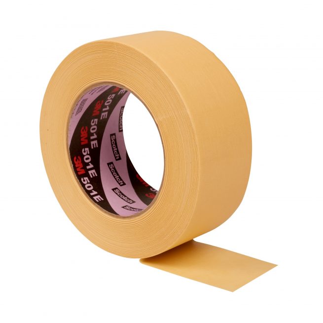 3M 501E Spec Hi-Temp Masking Tape 160°C - 18mm X 50m - Ellsworth